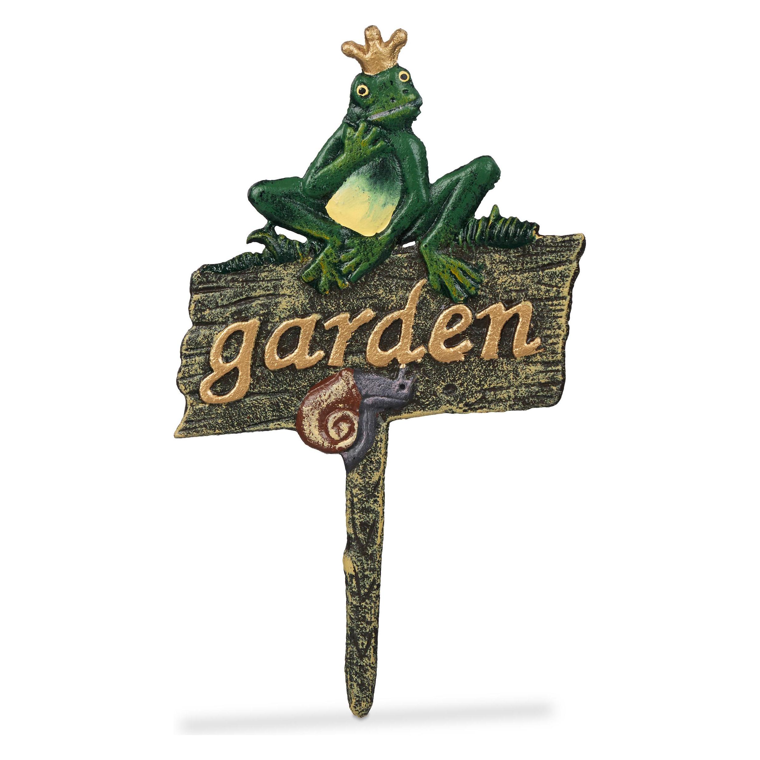 Relaxdays Gartenstecker (4052025448813)