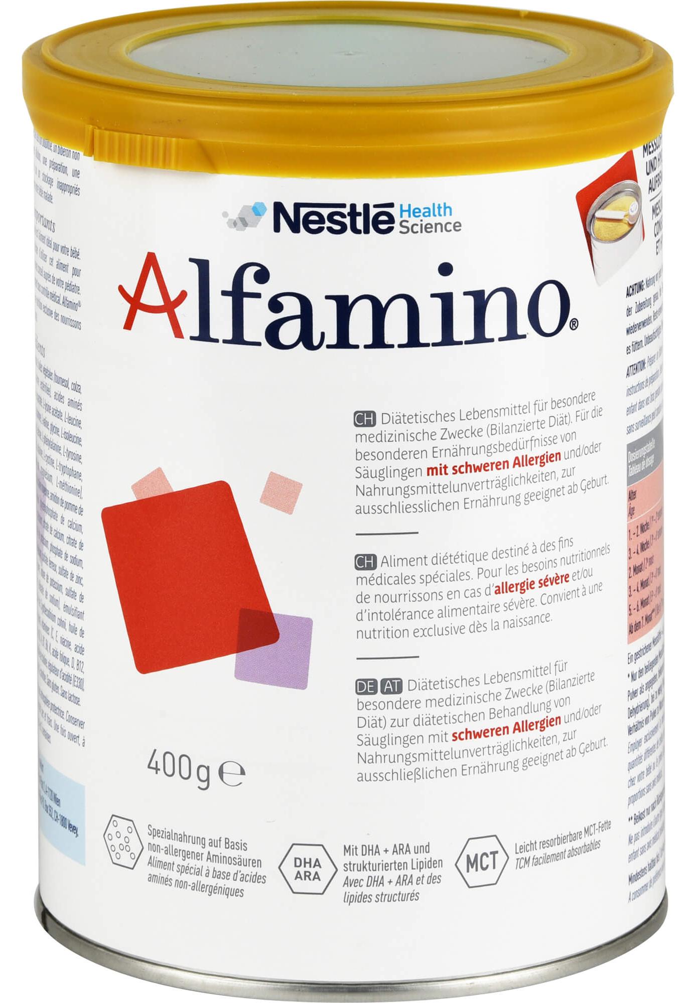 ALFAMINO Pulver, 6X400 g PUL