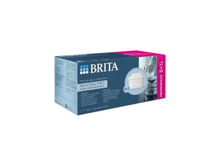 Pack de 6 (5+1) cartouches filtrantes BRITA Maxtra Pro All-in-1