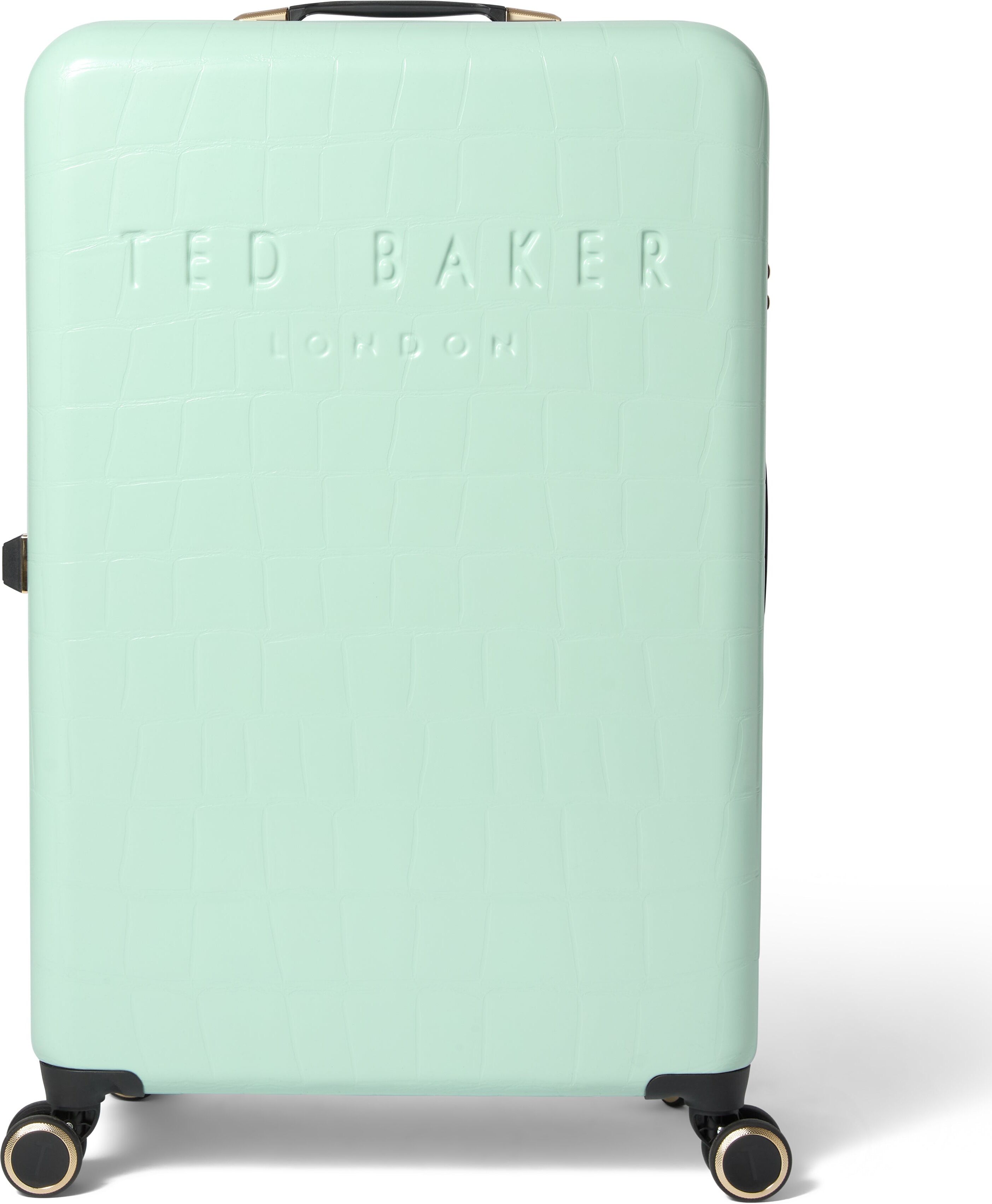 Ted Baker Icon Case 79cm 4-Wheel Large Suitcase - Mint Green