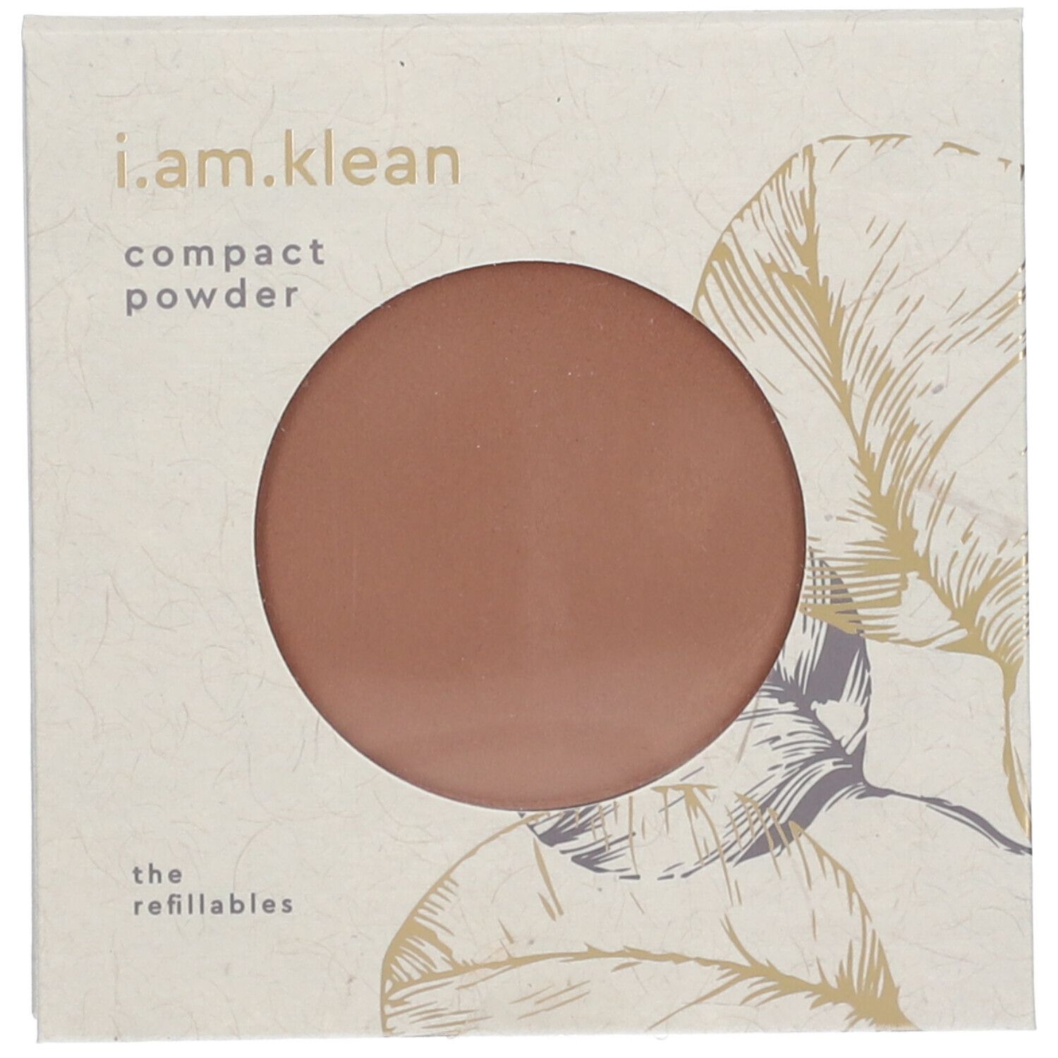 i.am.klean Compact Mineral Foundation Dark 1 St Make up