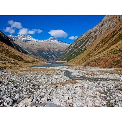 CALVENDO Puzzle Schöner Ausblick auf den Olperer vom Schlegeisbach | 1000 Teile Lege-Größe 64x48cm Foto-Puzzle für glückliche Stunden, Sonstige von ,