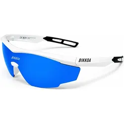 Bikkoa, Unisex, Sportbrille, Derix (Black, Blau, Rose Gold), Blau