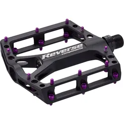 Pedal Black ONE Alu / CrMo / schwarz-lila