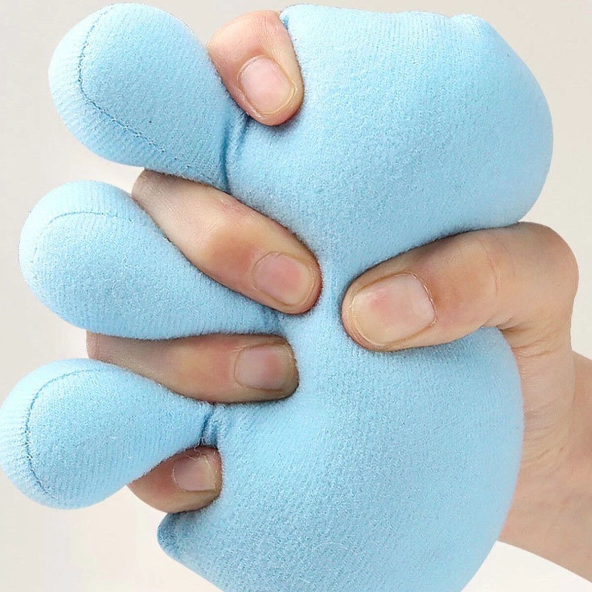 INF Finger-Trennpolster Handgriff-Trainingspad für bettlägerige Senioren – Polyester-Baumwolle mit Klettverschluss, verbessert