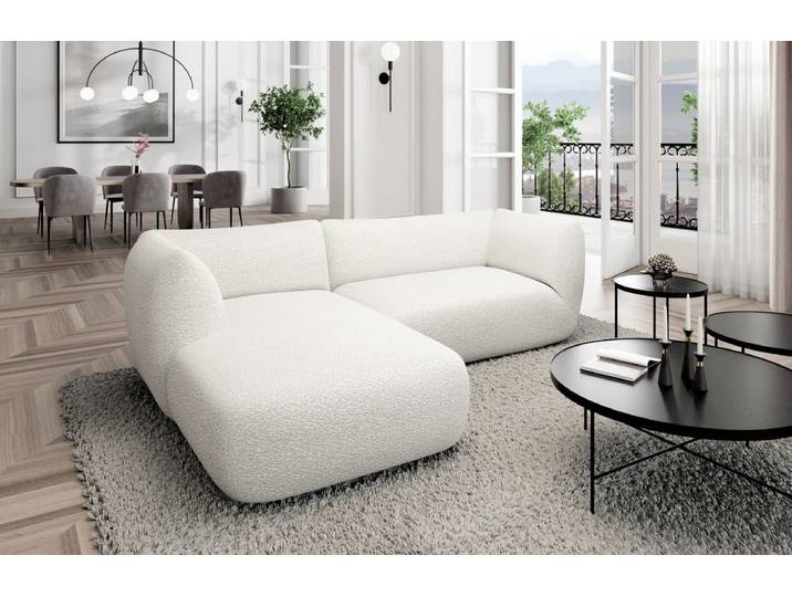 Stoff Ecksofa Madrid L-Form