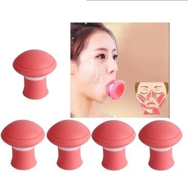 Useful Little Things Silicone Face Masseter Trainer And Jawline Slimming Device 5 Pcs