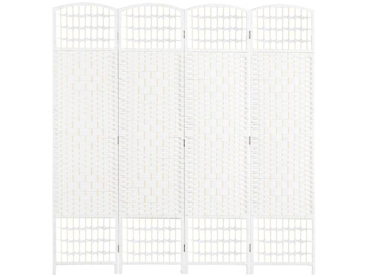 HOMCOM Paravent 4-delig 160 x 170 cm Vouwbaar Kamerscherm Scheidingswand van golfvezel voor Woonkamer