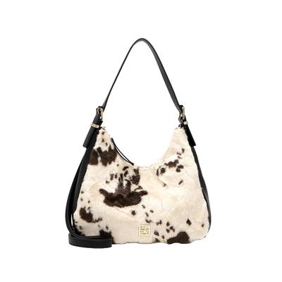 Beuteltasche SURI FREY "Beutel SFY Steffy", Damen, Gr. B/H/T: 32cm x 27cm x 9cm, beige 400, Polyester, Taschen Beuteltasche