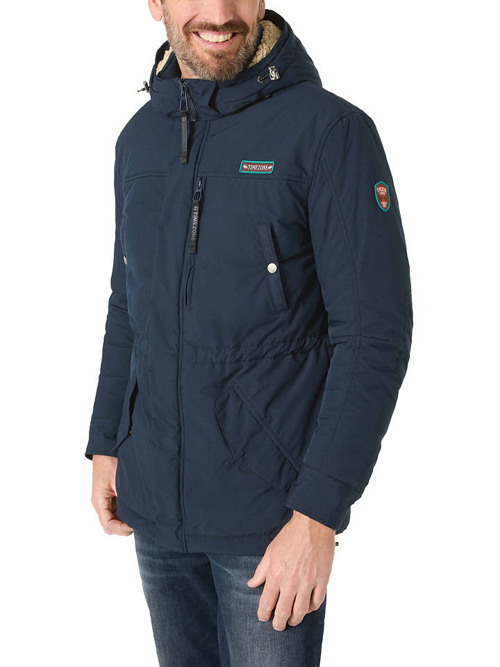 Timezone Parka in Dunkelblau - L