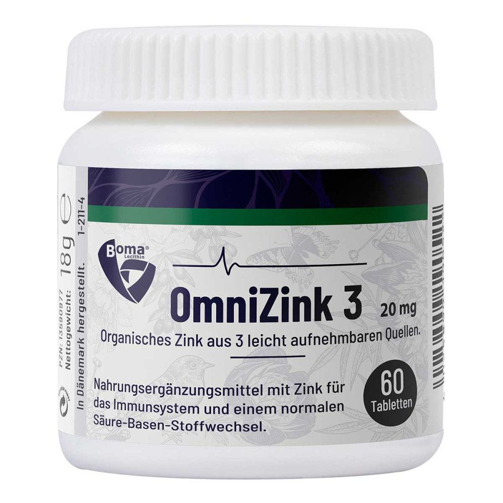 BOMA Lecithin GmbH Omnizink 3 Tabletten 13590977