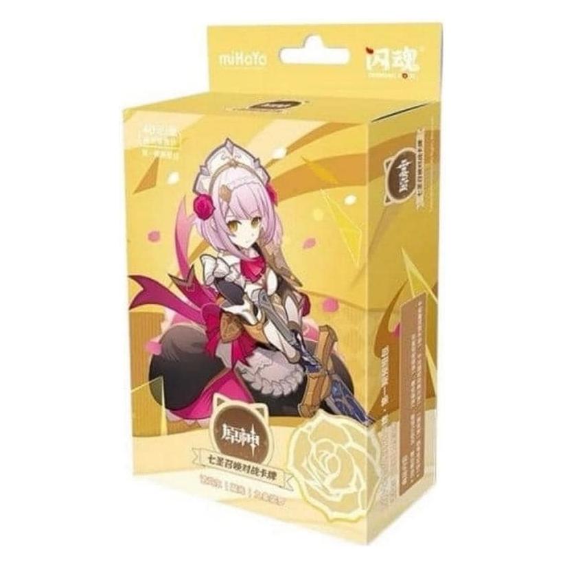Mihoyo Genshin Impact Jeu de Cartes à Collectionner - Pre-Build Starter Deck 06 - Noelle - Series 1 *Versio (Chinesisch, Deck) (MYH71038)