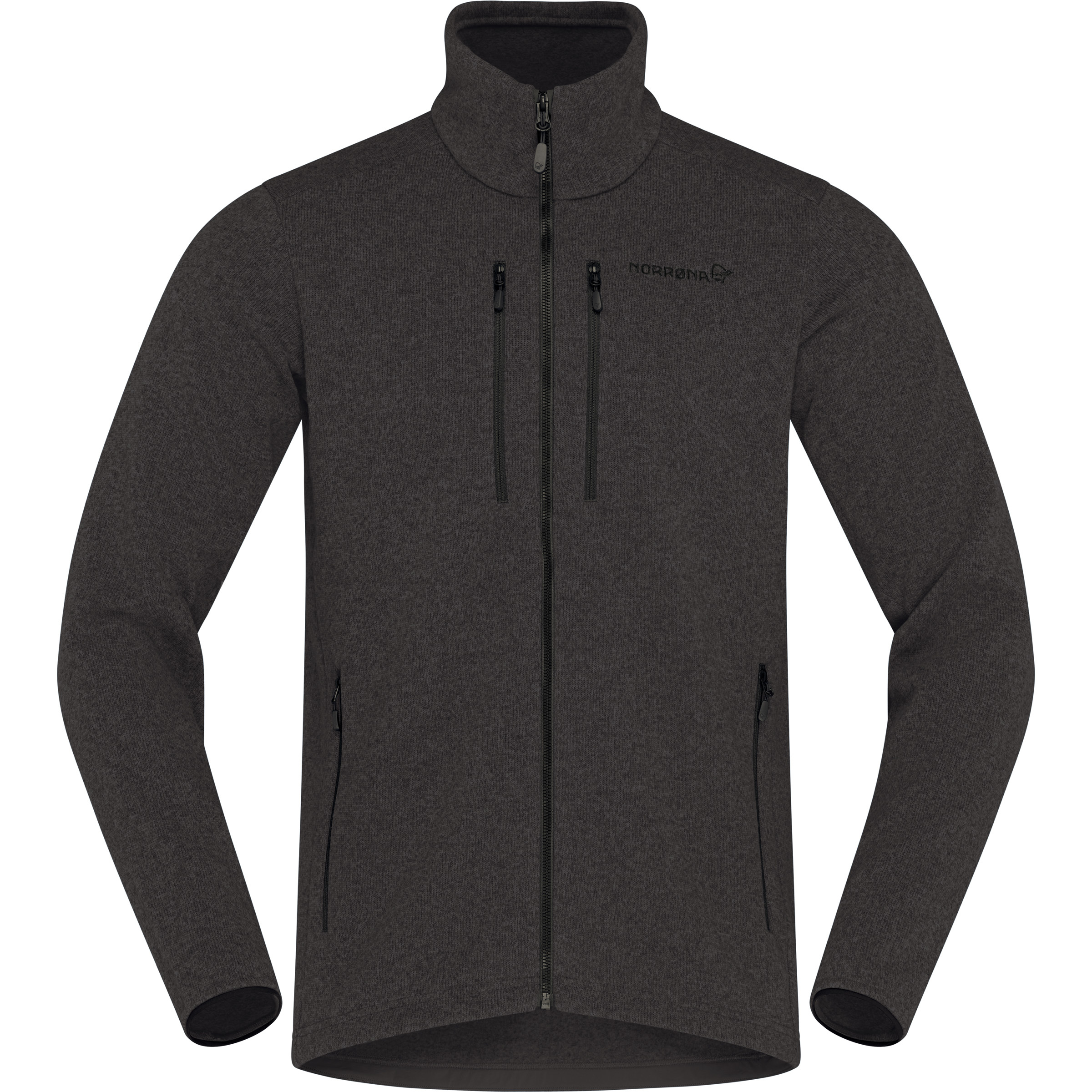 Norrona Femund Warm2 Herren Fleecejacke schwarz Größe L Trekking Elastisch