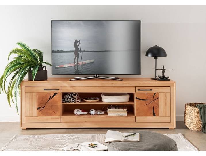 TV Board 200cm 'Danzig' Kernbuche geölt