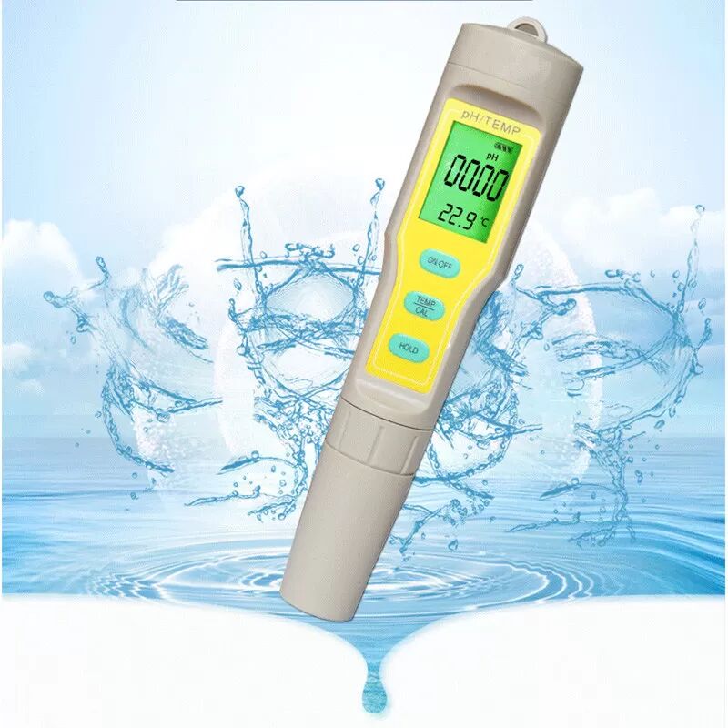 INF Digitaler Wasserzähler / pH-Meter zur Wasseranalyse