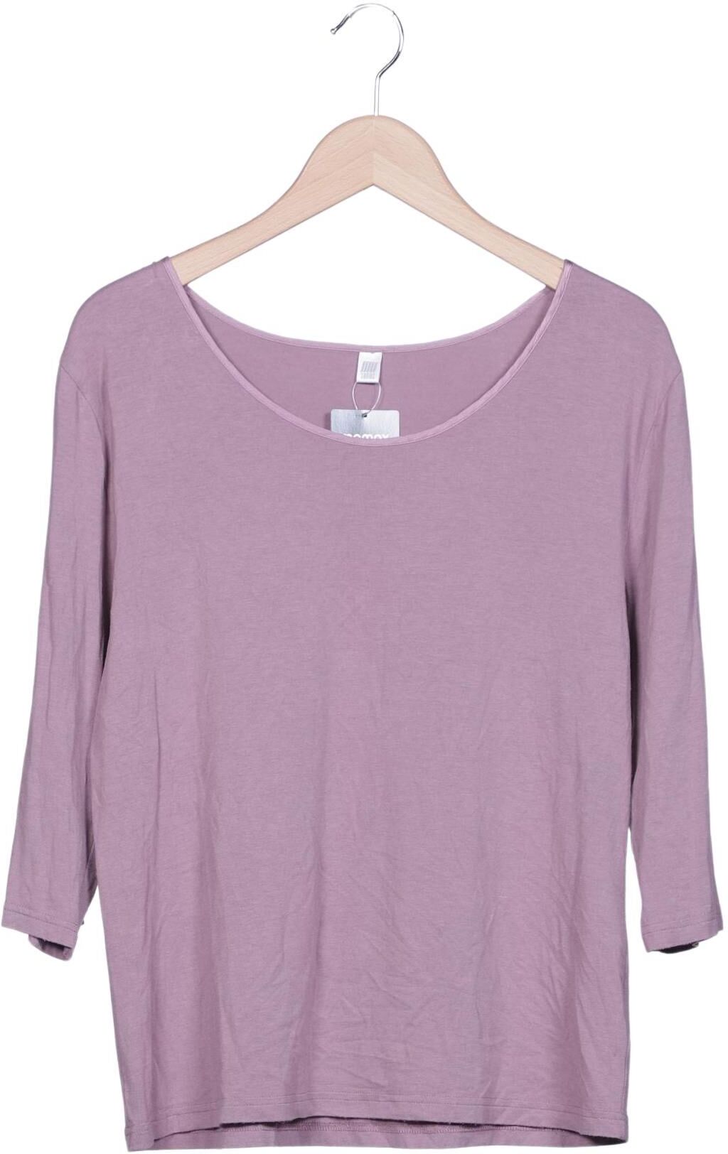 senas Damen Langarmshirt, Lila, Gr. XL, Elasthan / Baumwolle - Second Hand