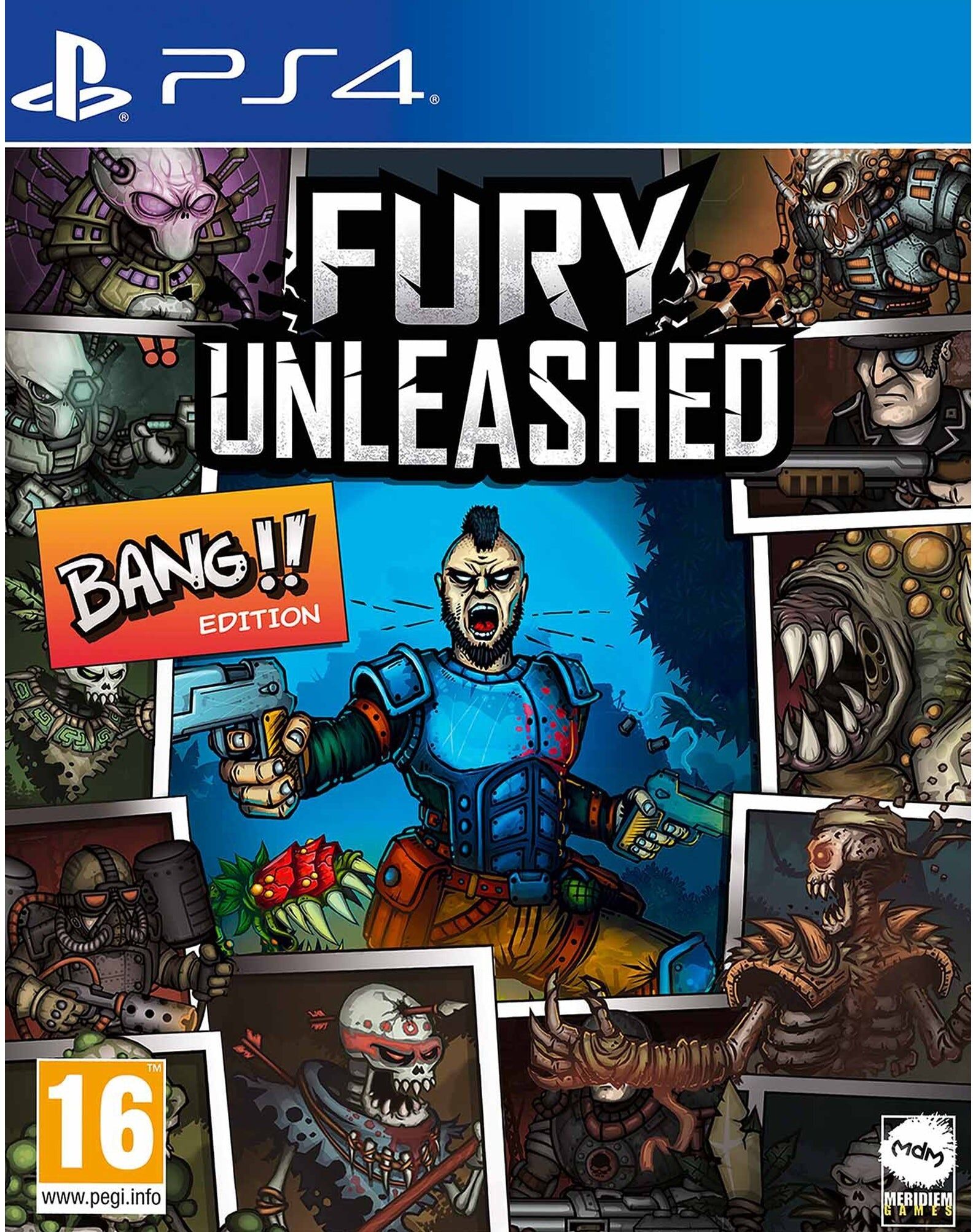 Meridiem Games Fury Unleashed: Bang!! Edition for PlayStation 4 (Disc)