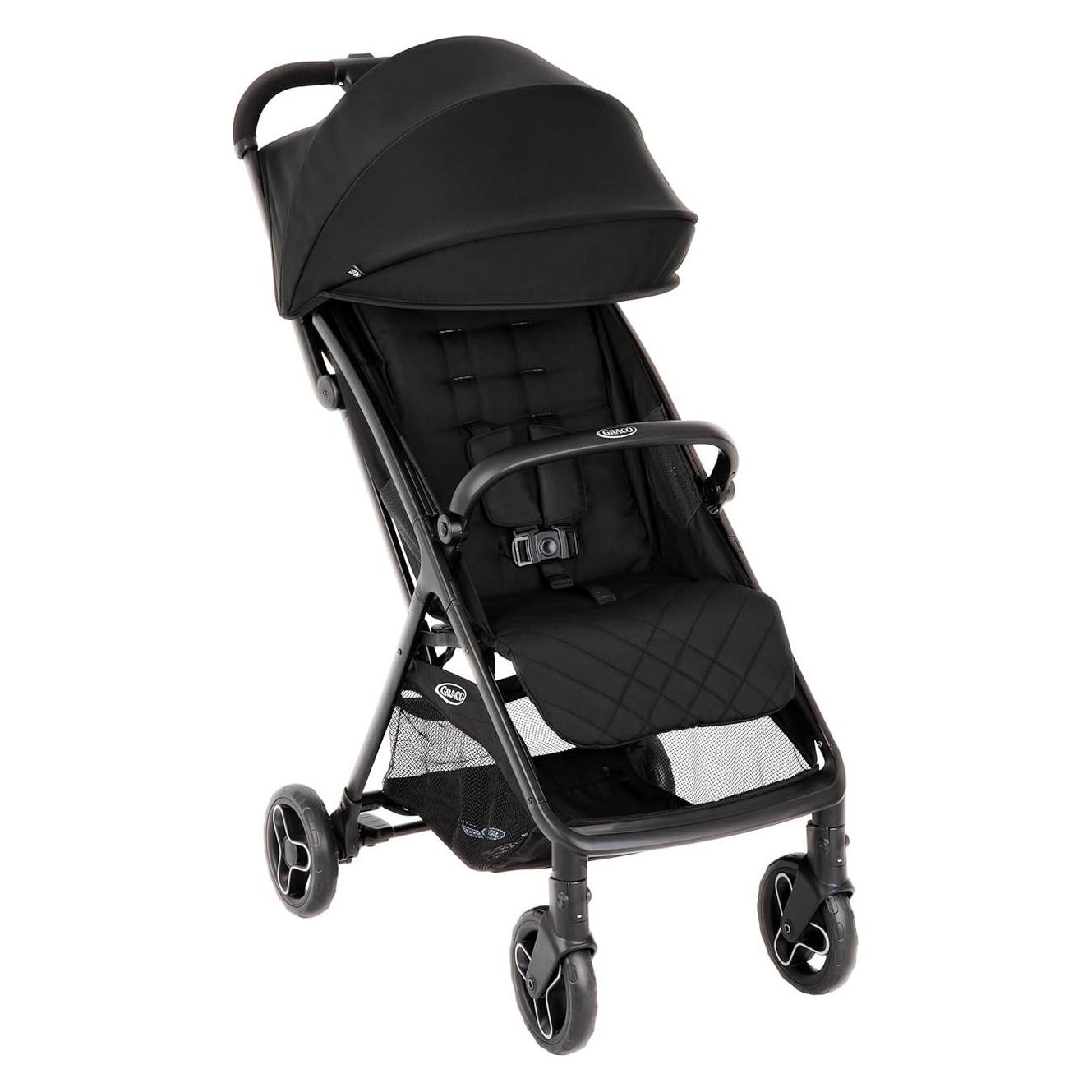 Graco Leichter, schnell klappbarer Kinderwagen mit Regenhaube, ab Geburt bis 4 Jahre (0 Monate - 4 Jahre) (GS2107BBMDN000)