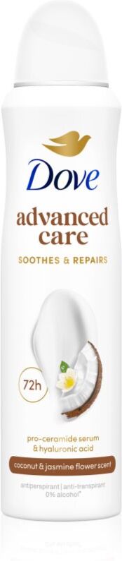 Dove Advanced Care Coconut & Jasmine Flower Scent Antiperspirant spray 150 ml