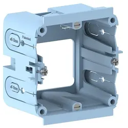 GGK 13677 Montagehalter 1-fach GDX/P data, frontrastend für Anschlussdosen GDXPdata