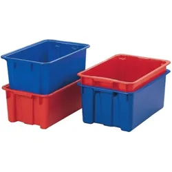 La-Ka-Pe, Lagerbehälter, Drehstapelbehälter PP rot L650xB450xH280mm