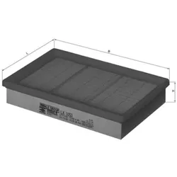 Luftfilter MAHLE LX 1053 für BMW X3