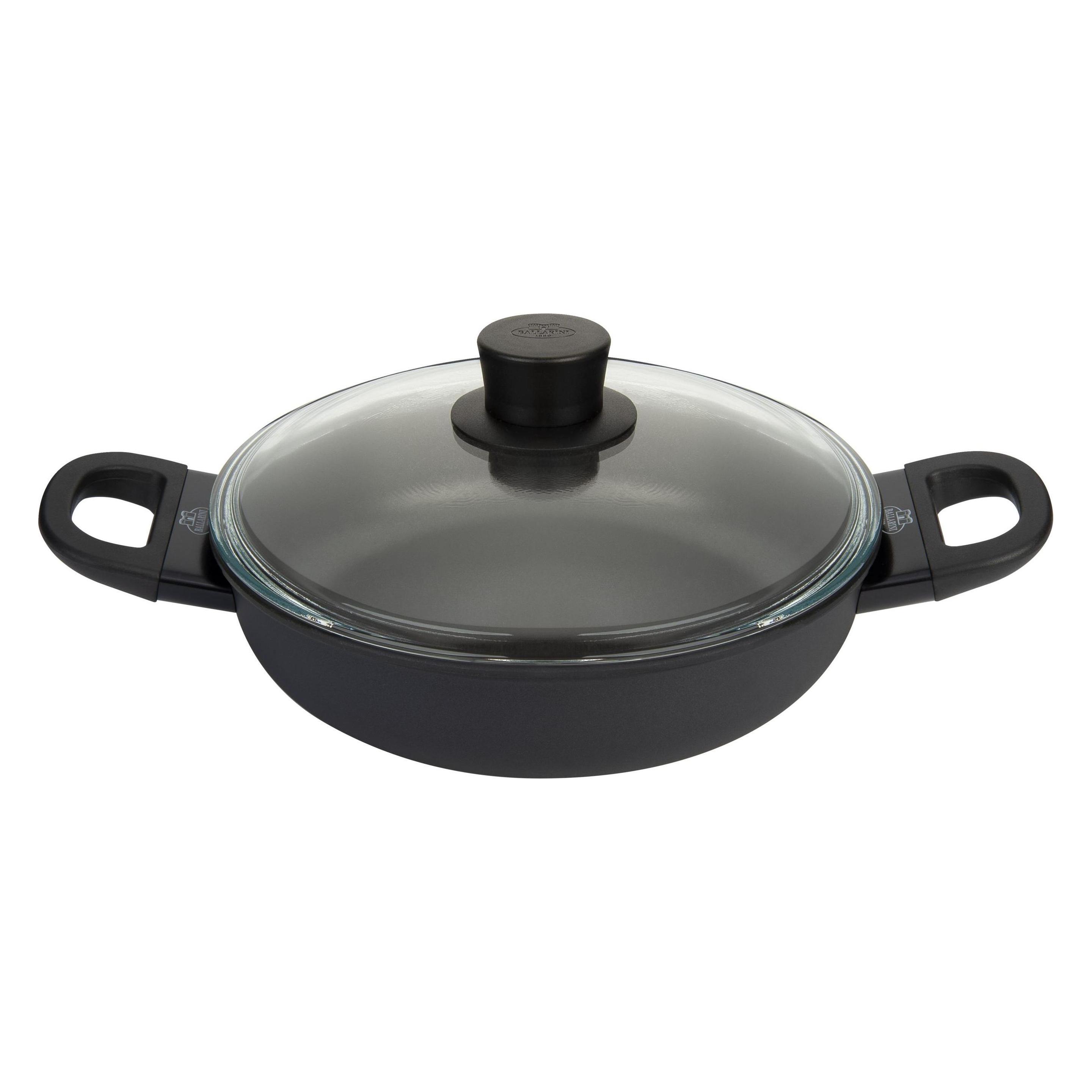 Zwilling Avola Servierpfanne mit Glassdeckel, 28 cm | rund (Bratpfanne, Aluminium, 28 x 7.70 cm) (75002-923-0)