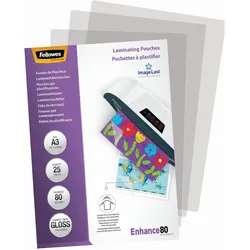 Fellowes Laminierfolien glänzend 80 mikron A3