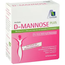 D-Mannose Plus 2000mg Sticks M. Vit. U. Mineralst. 74.1 G