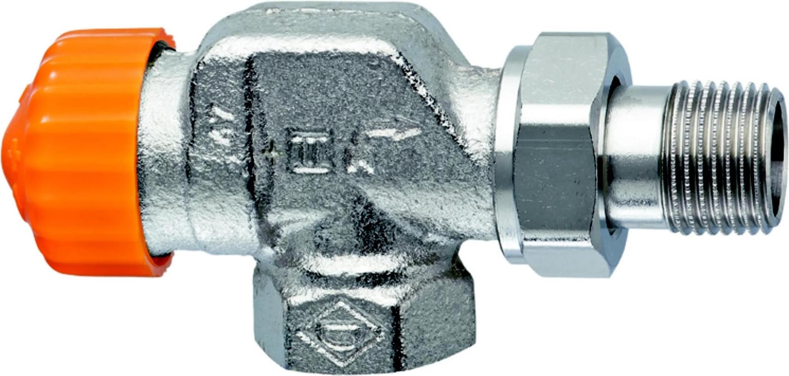IMI Heimeier Eclipse thermisch mengventielonderdeel DN10 (3/8 inch), axiaal, vernikkeld