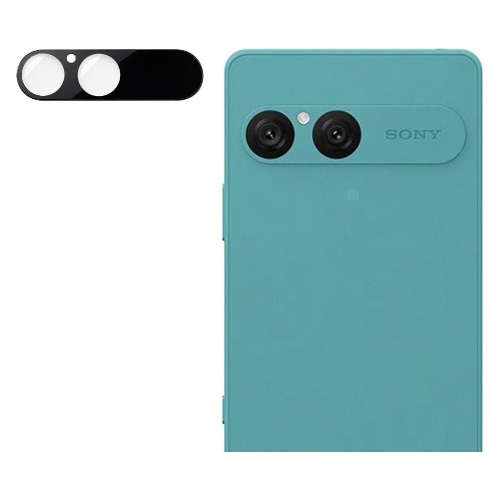 Techsuit - Full Camera Glass - Sony Xperia 10 VII - Black (1 Stk., Sony Xperia 10 II) (62067858)