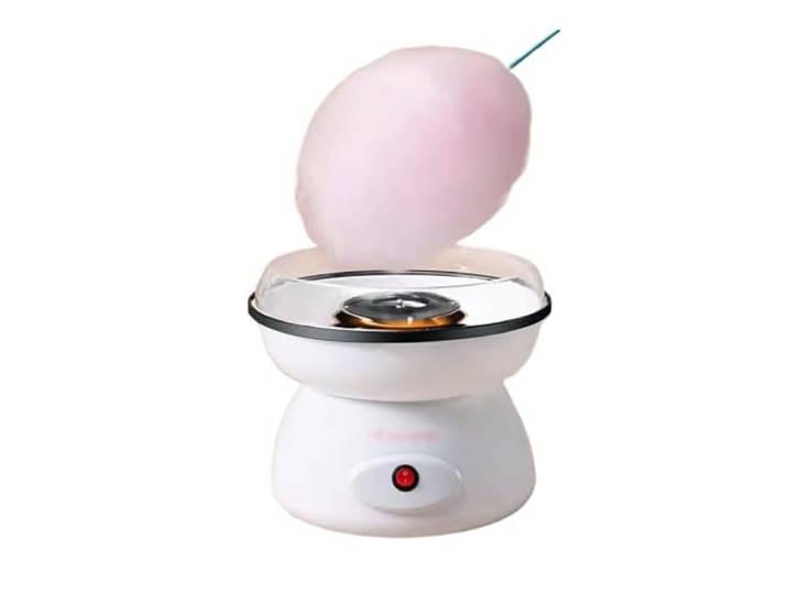 Zuckerwattemaschine Vollautomatische Maschine zur Herstellung von Zuckerwatte for den Hausgebrauch, handgefertigte Mini-Bonbons in ausgefallenen Farben