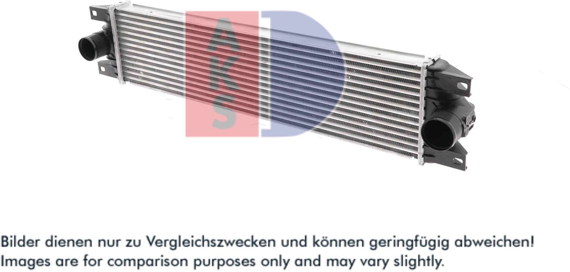 Aks Dasis Ladeluftkühler 187014n Für Opel Renault