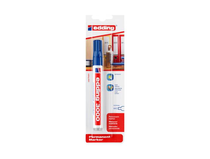 edding 3000 Permanentmarker Prof blau