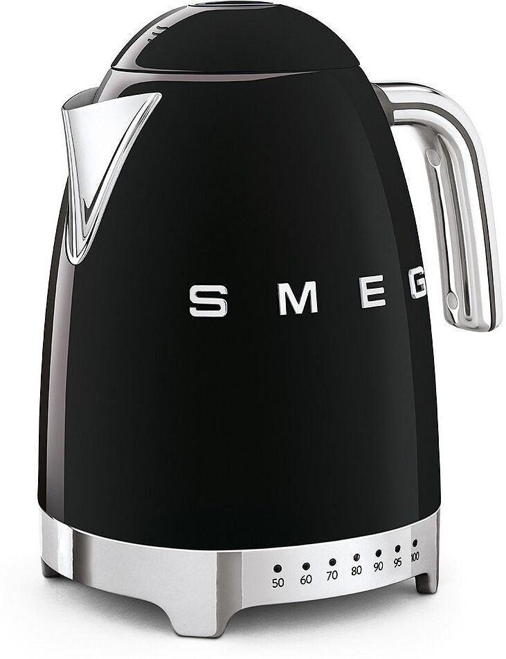 Smeg KLF04 50s Style Retro Variable Temperature Kettle Black 1.7L
