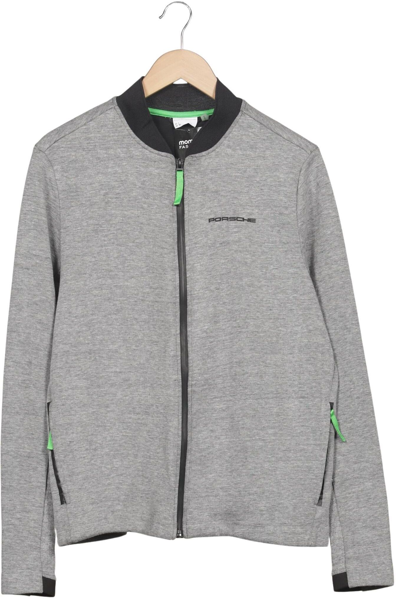 Porsche Design Herren Sweater, Grau, Gr. L, Synthetik / Baumwolle - Second Hand
