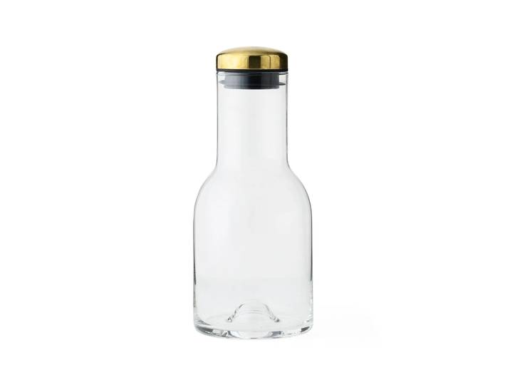 Audo Copenhagen Carafe Water Bottle verre-laiton