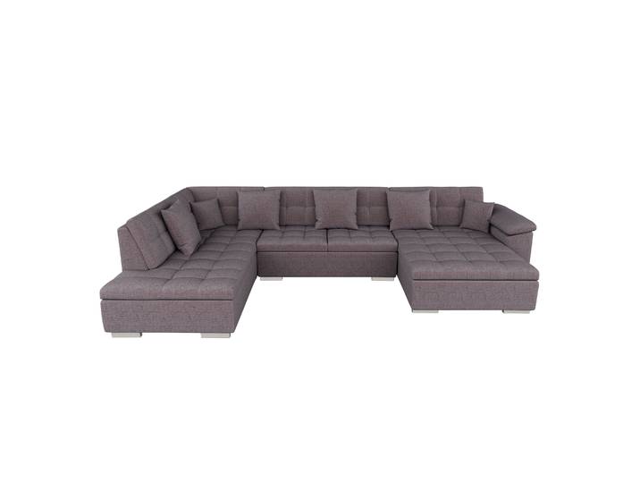 Ecksofa ARIA rechts taupe