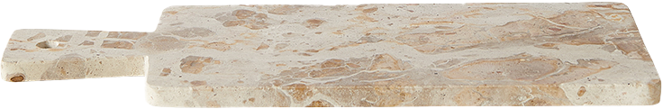 Muubs Vita Tapasbræt 39x14,5 Cm Seashell   Marmor Serveringsbræt