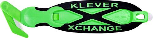 KLEVER KCJ-XC-30X XChange 30 Kleen Sicherheitsmesser Grün-Schwarz, 10St.