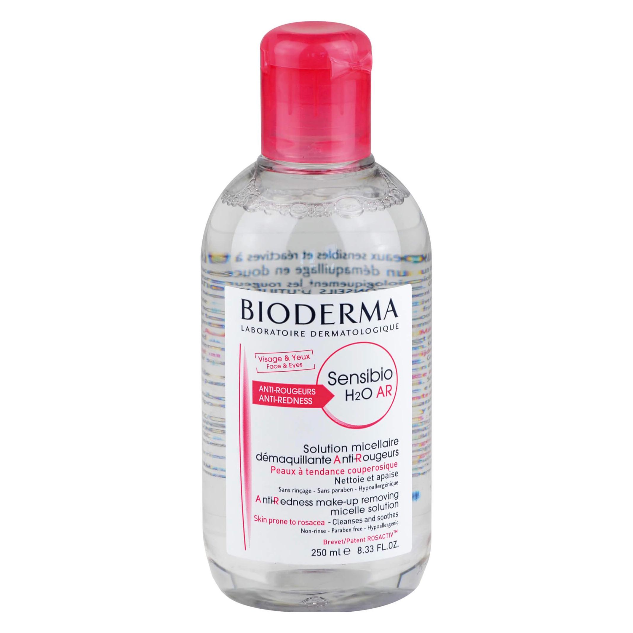 Bioderma Sensibio H2O Anti-Rötungen (Mizellenwasser, 250 ml) (3401351366789)