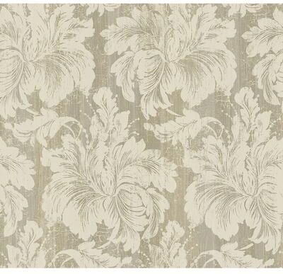 Seabrook Designs Portia Floral Unpasted Wallpaper
