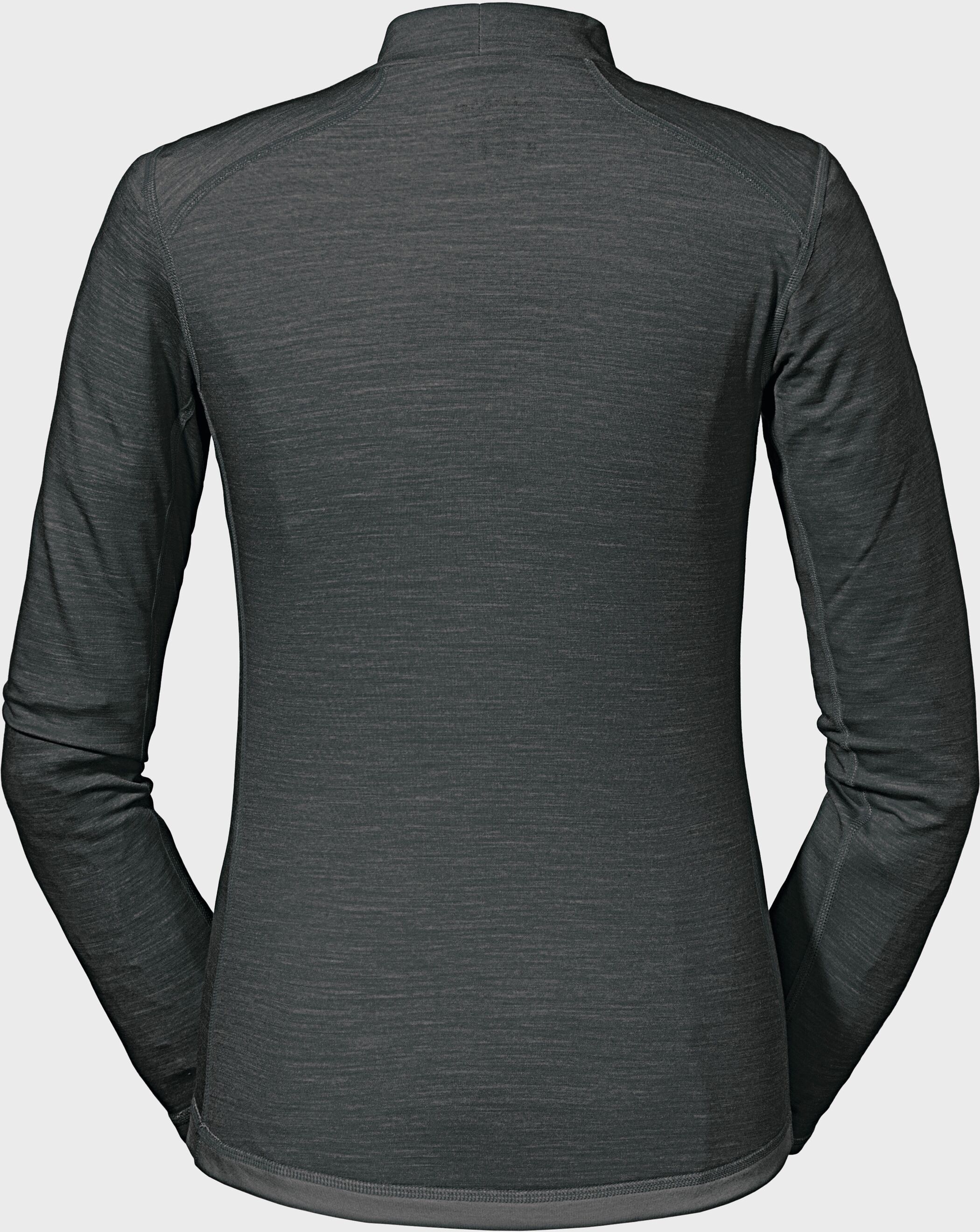 Funktionsshirt SCHÖFFEL "Merino Turtle Neck L" Gr. L, schwarz (9665, schwarz), Shirts, Damen, L, Oberstoff : 43% Lyocell 34% Wolle 23% Nylon, Funktionsshirt 9665, schwarz L