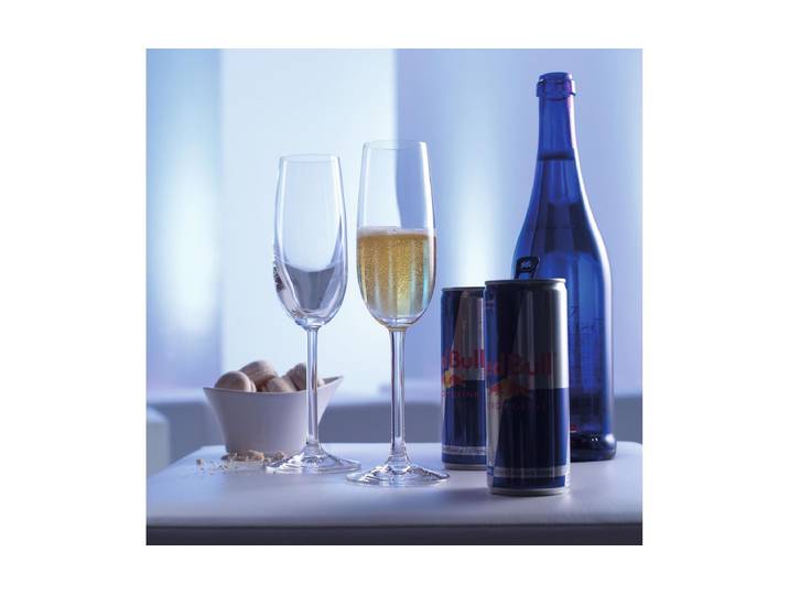 Champagnerglas MONTANA-GLAS Pure 200 ml , transparent, H:23cm Ø:7cm, Kristallglas, Trinkgefässe, Champagnerglas