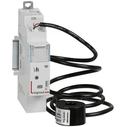 Legrand 412015 EMDX3 Smarter Energiezähler, 1-ph. inkl.Stromwandler,100-240VAC,1TE,with Netatmo