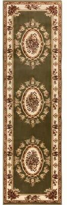 "Well Woven Agra Traditional Aubusson Floral Runner Rug - 2'3"" x 7'3"""