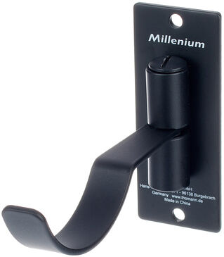 Millenium Wallmount Headphone Holder Schwarz