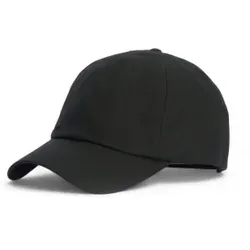 Barbour für Herren. MHA0005 Kappe Wachs schwarz (OSFA), Lässig, Bio-Baumwolle, Nachhaltig