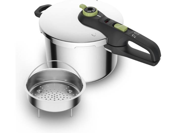 Tefal Secure 5 Trendy - Snelkookpan - 6L - Met Stoommand - Geschikt voor Inductie - Veiligheidsslot