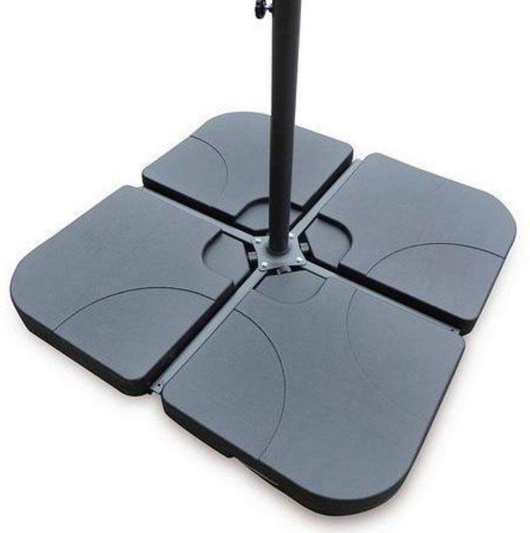 Freeport Park Grijalva 8 kg Plastic Umbrella Base 120mm H X 51cm W X 51cm D